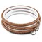 3 Pieces 6.7 Inch Embroidery Hoop Set Imitated Wood Display Frame Embroidery Hoops Circle Cross Stitch Hoop Ring for Art Craft Sewing and Hanging Ornaments Decor